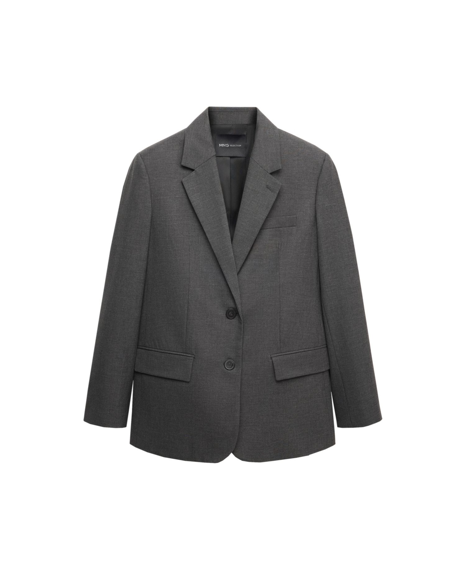Women's Selection Wool-Blend Stretch Boyfriend Blazer