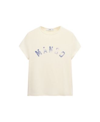 Women's Selection Distressed Logo-Print T-Shirt