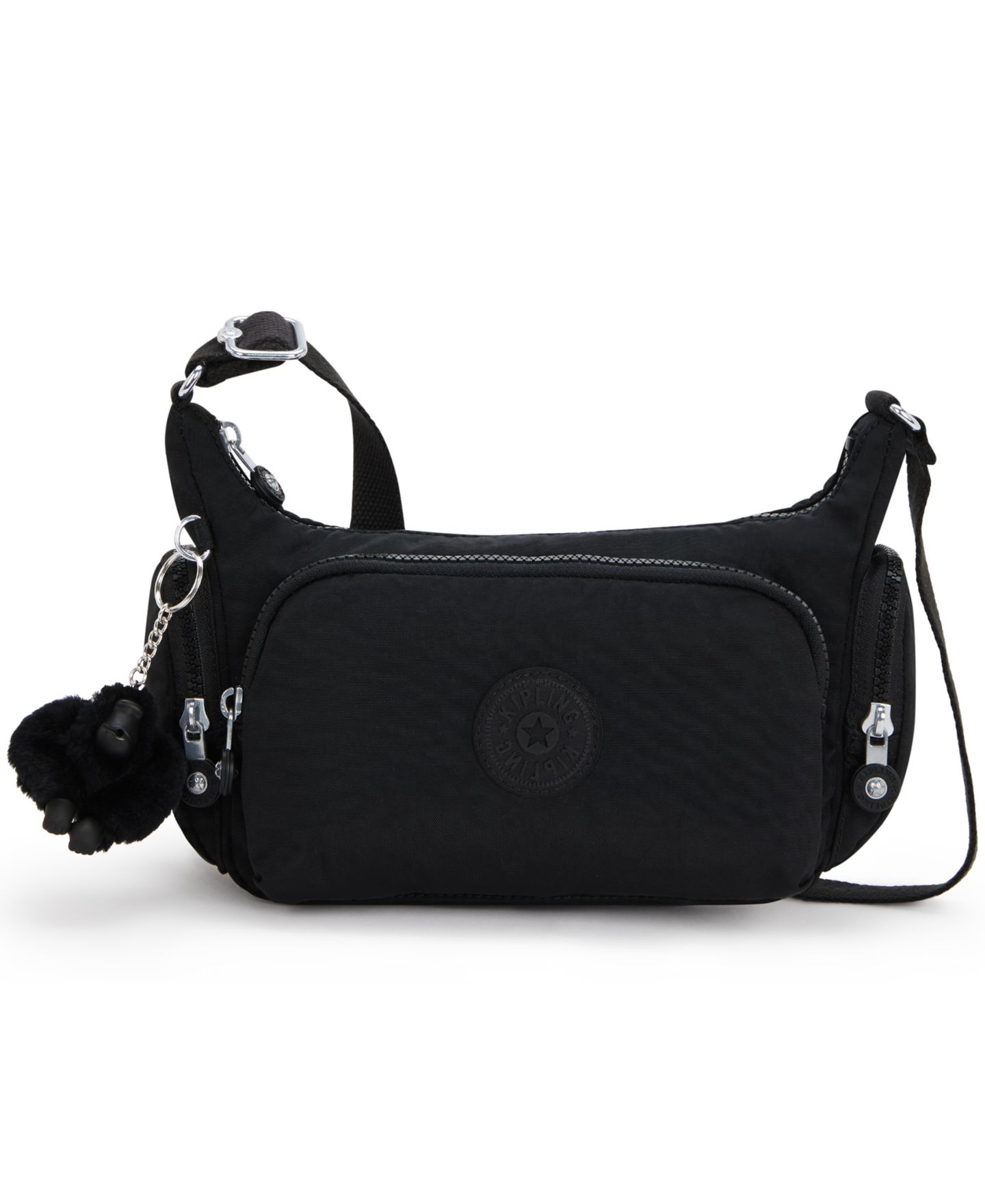 Женская сумка Kipling Gabbette Small Adjustable Crossbody Handbag, цвет: Чёрный — фото 1