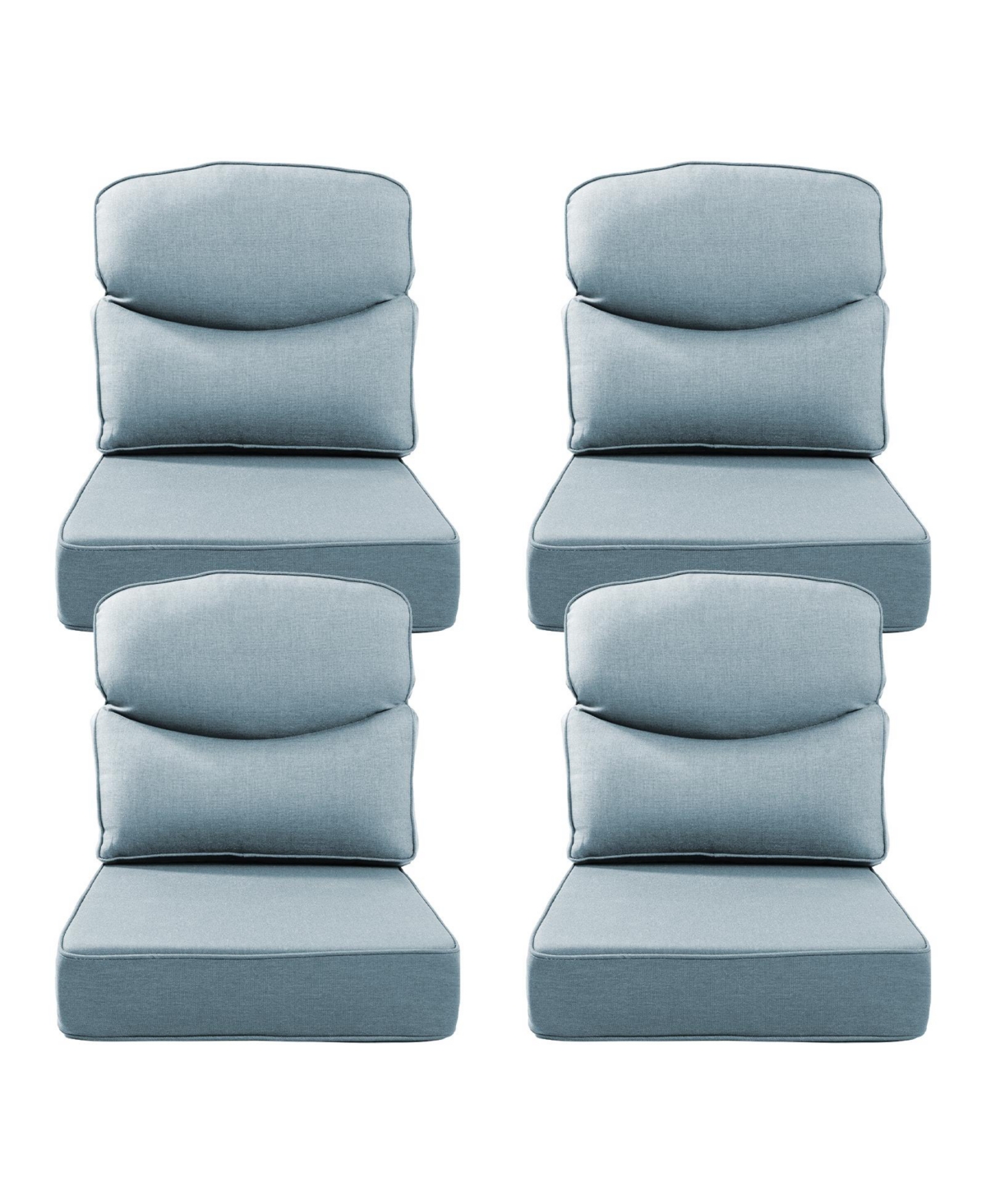 Bellefurn Luxury Smile 24x24x6 Outdoor Cushions