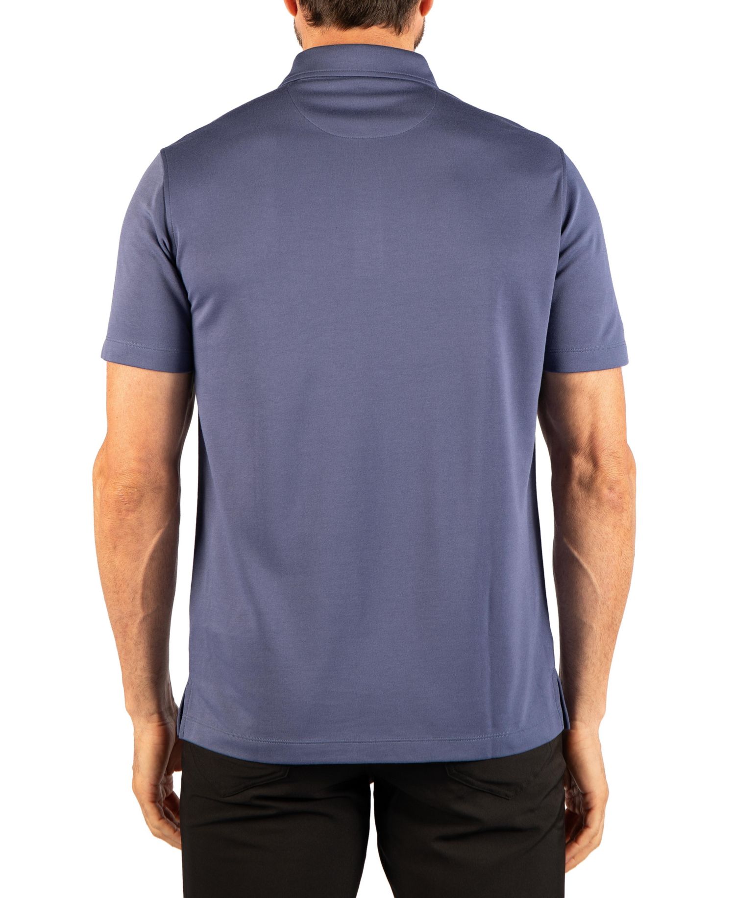 Men's Classic Modal-Blend Short-Sleeve Solid Polo Shirt