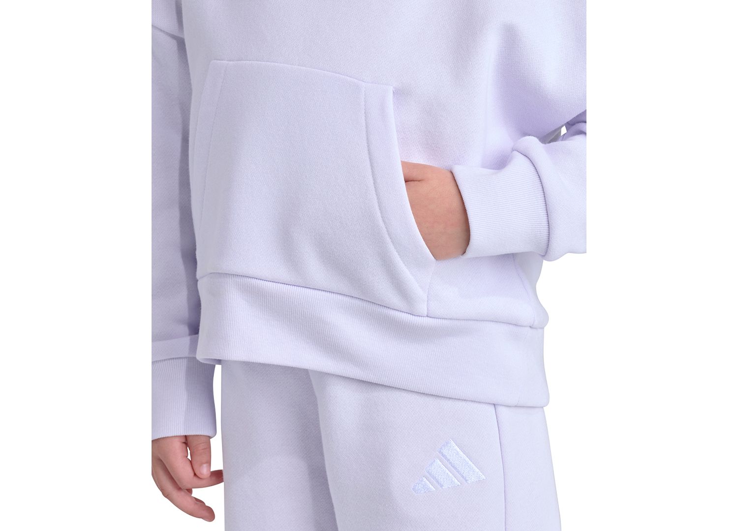 Girls' 2T-6X Pullover Hoodie and Wide-Leg Pants, 2-Piece Set