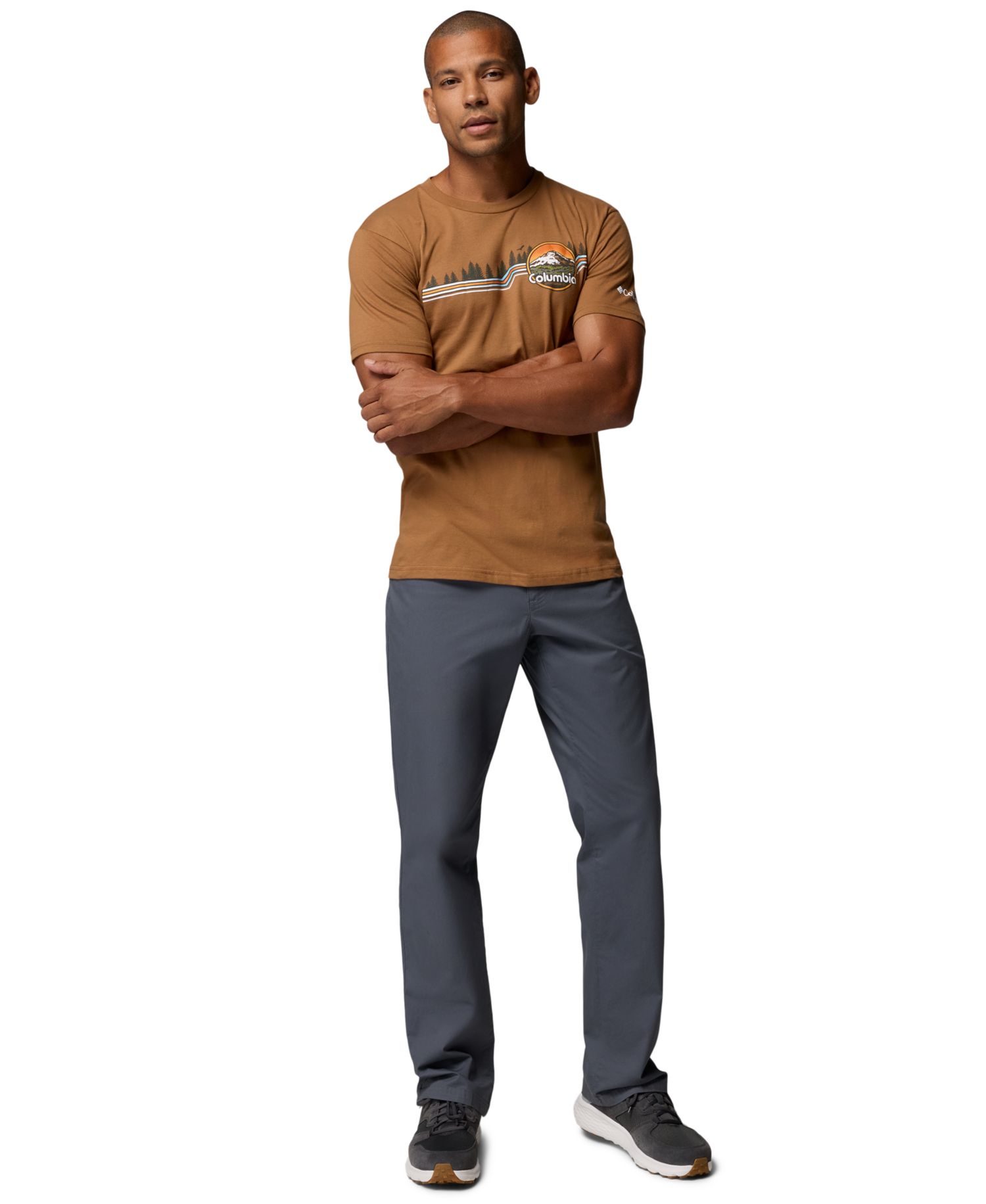 Men's Pioneer Peak Regular-Fit Graphic T-Shirt