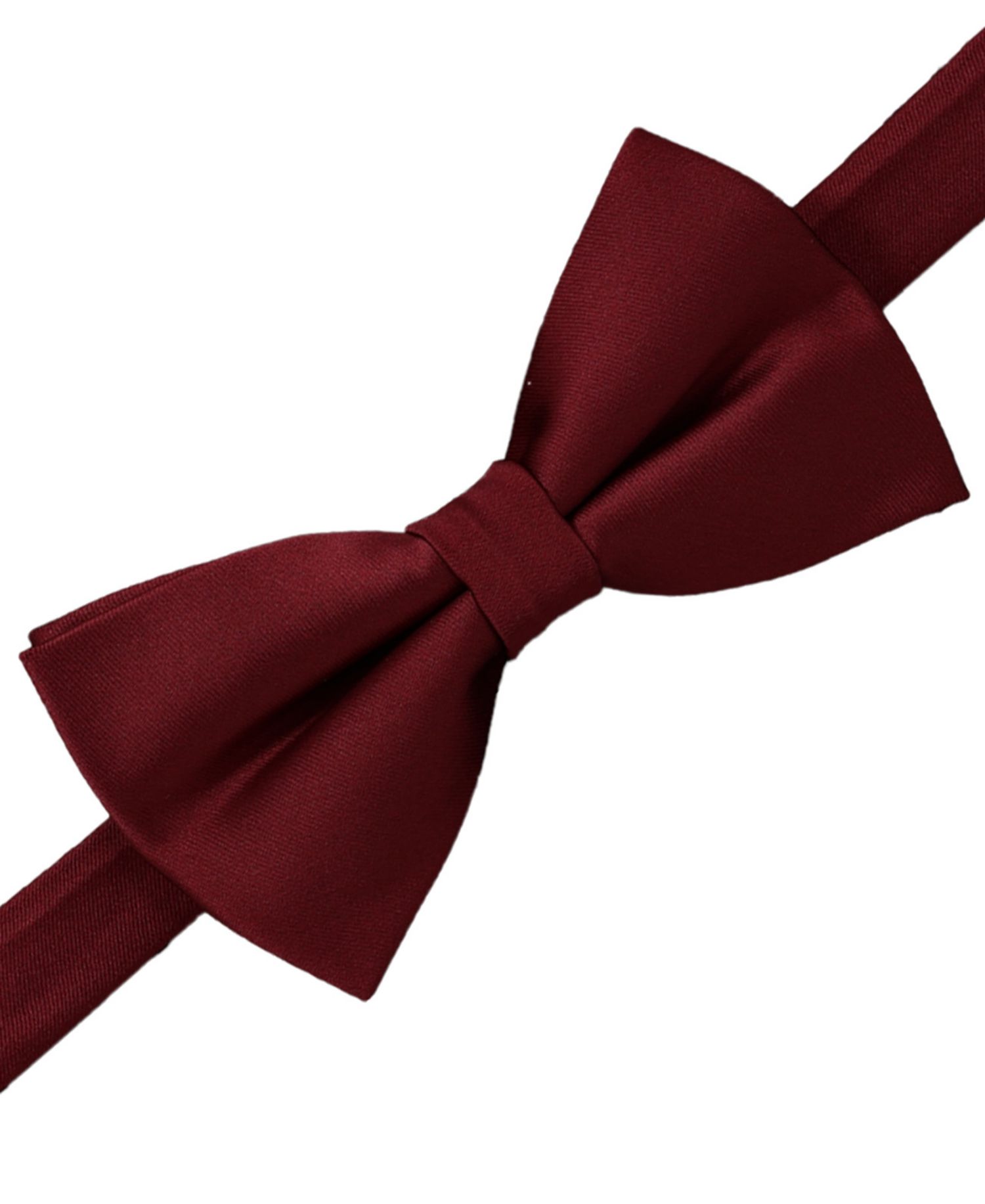Men's Solid Pre-Tied Bow Tie