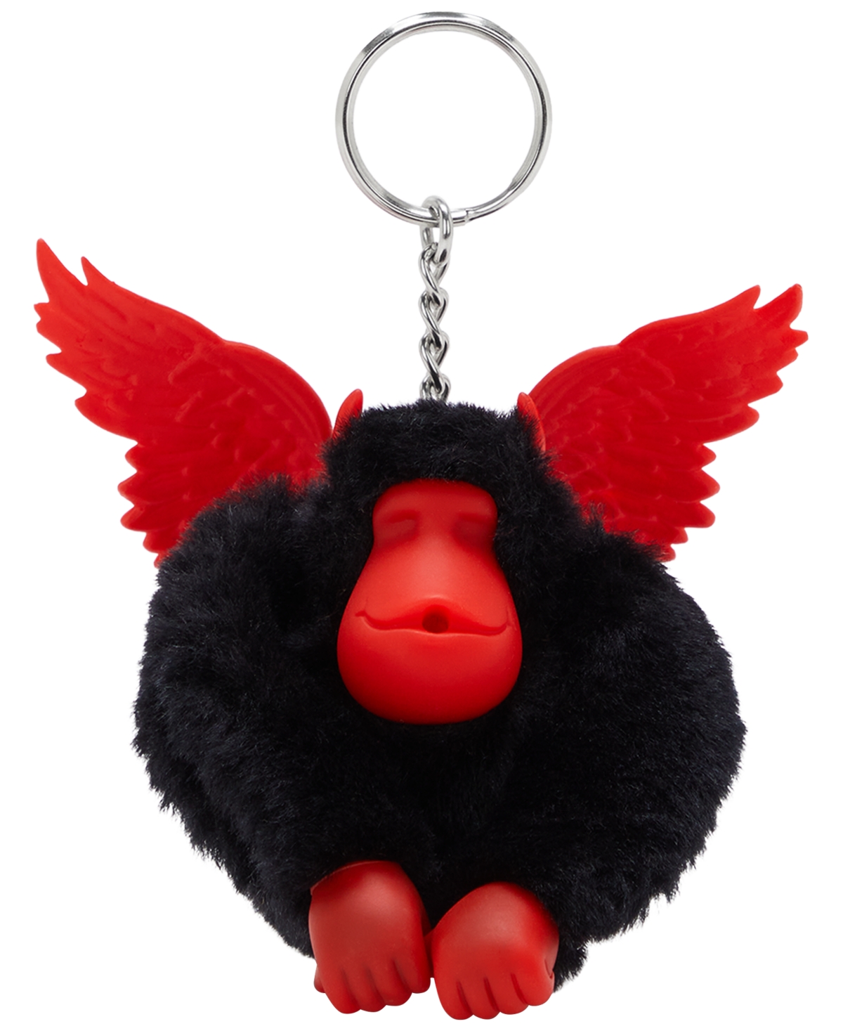 Kipling Halloween Devil Monkey Keychain In Halloween Red