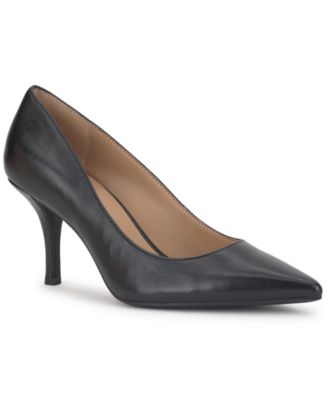 Women's Jaliyah Pointed Toe Mid Heel Pumps