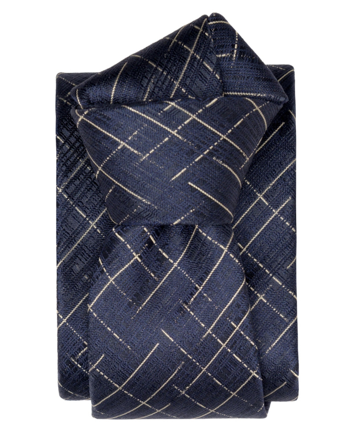 Elizabetta Men's Morandi Silk Jacquard Plaid Tie