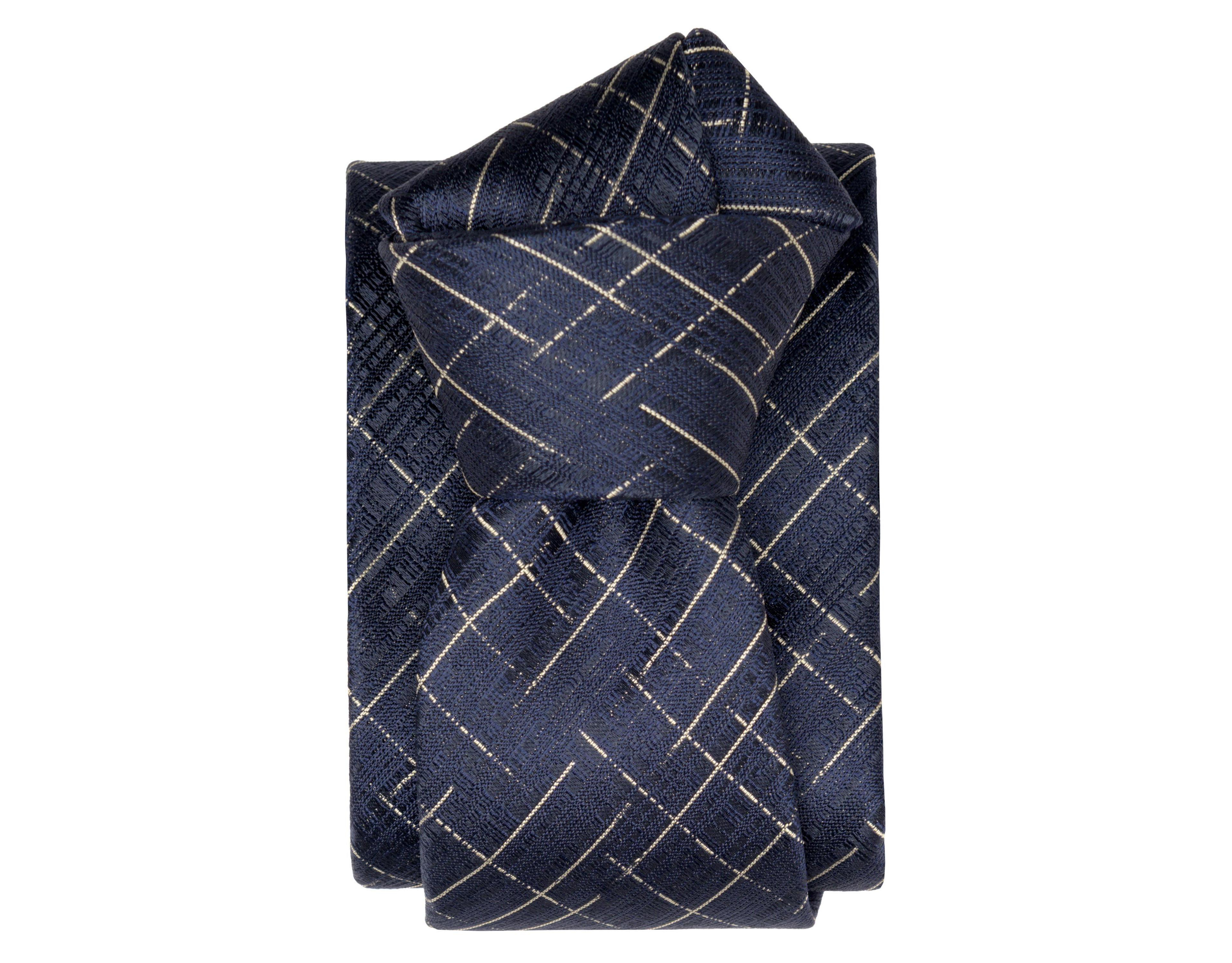 Elizabetta Men's Morandi Silk Jacquard Plaid Tie