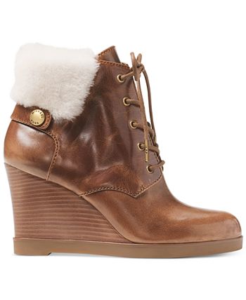 Michael kors top carrigan wedge