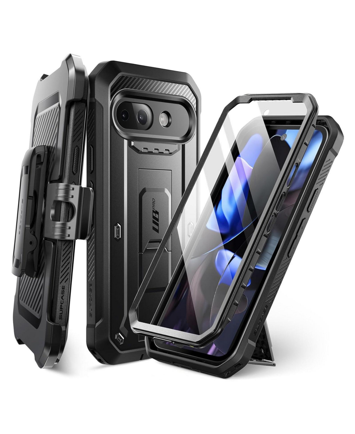 Supcase Unicorn Beetle Pro Rugged Built-in Screen Protector Phone Case for Google Pixel 9a