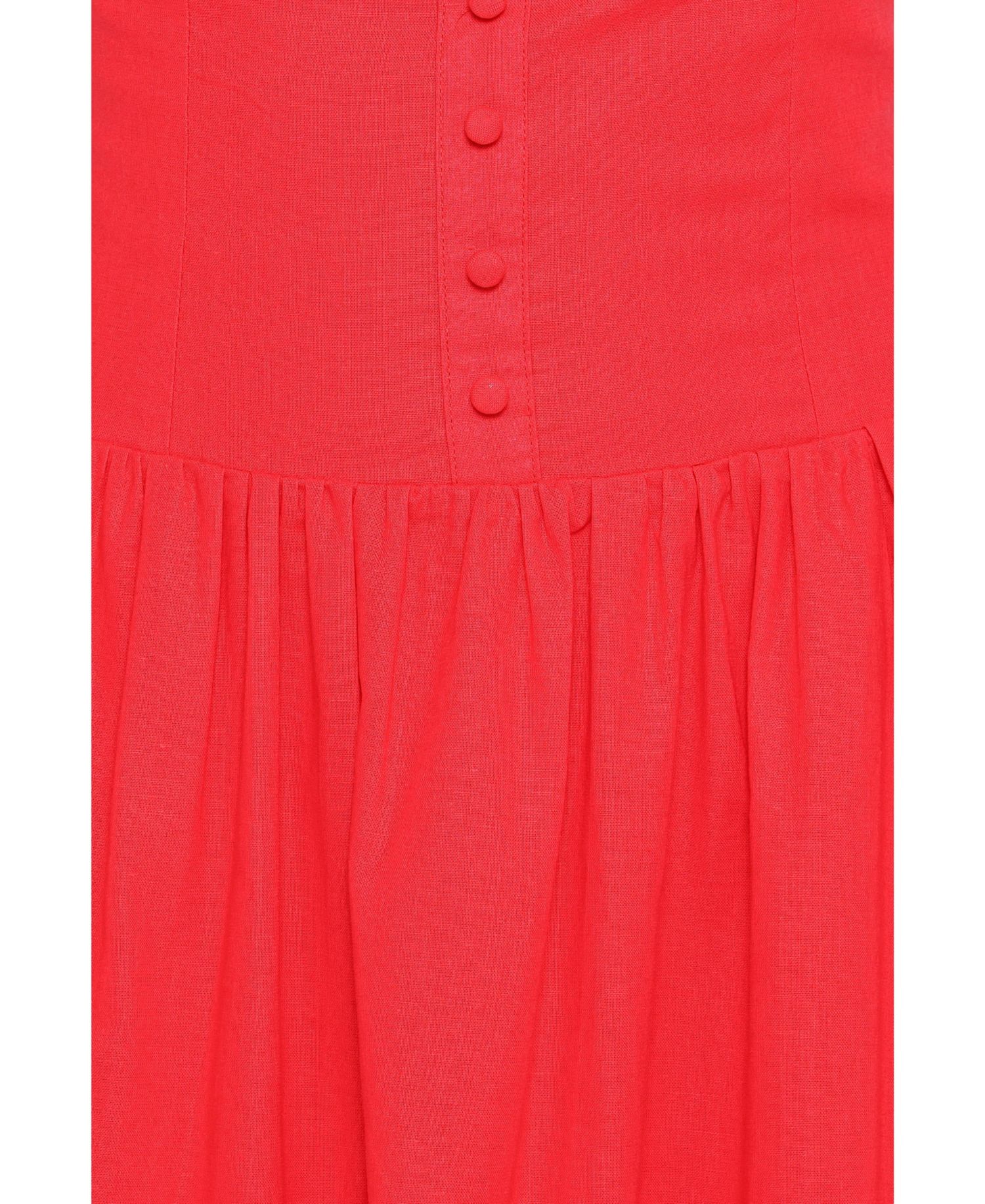 Women's Evie Drop-Waist Boat-Neckline A-Line Dress