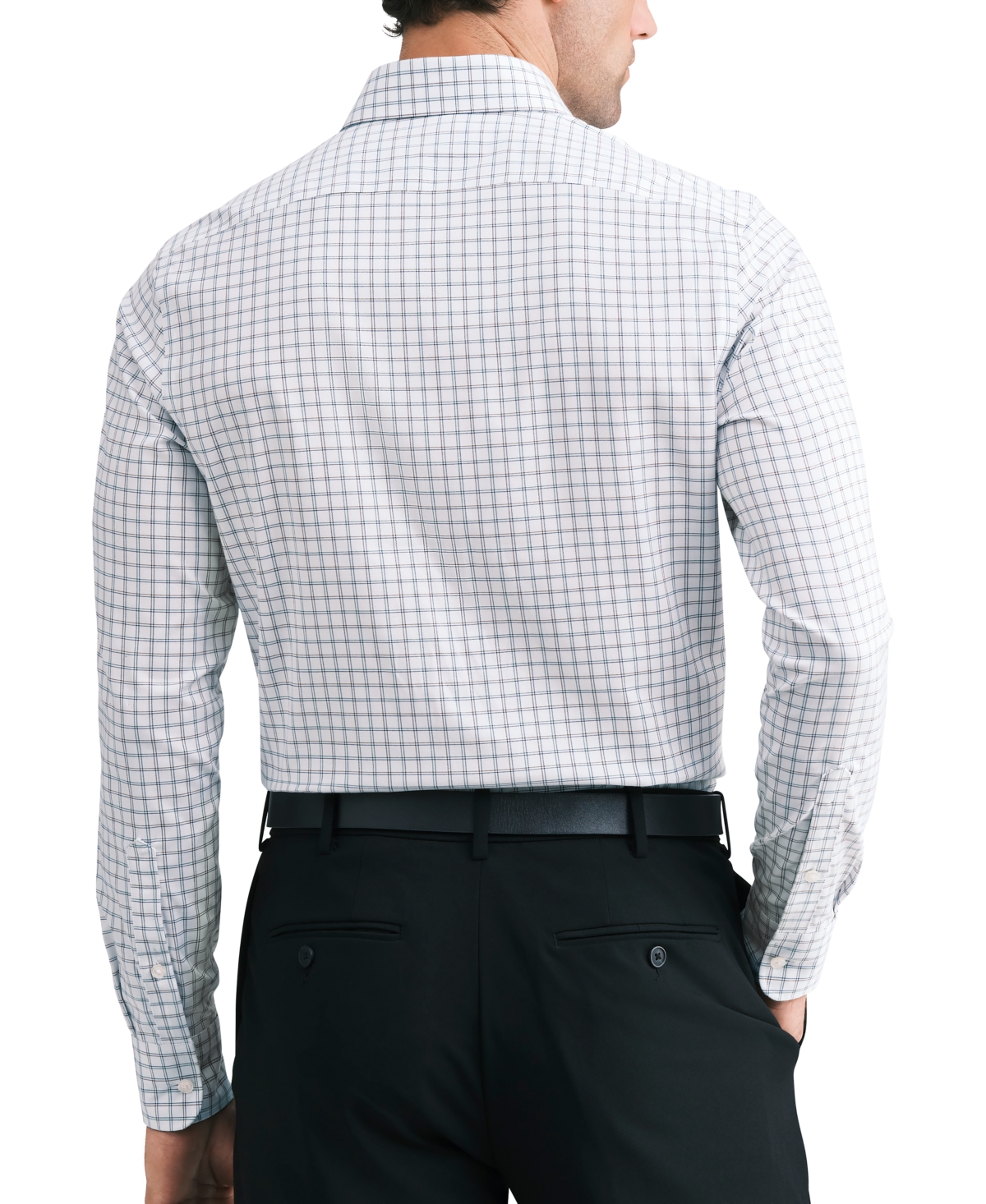 Tommy Hilfiger Men's Th Flex Slim-Fit Spread-Collar Dress Shirt