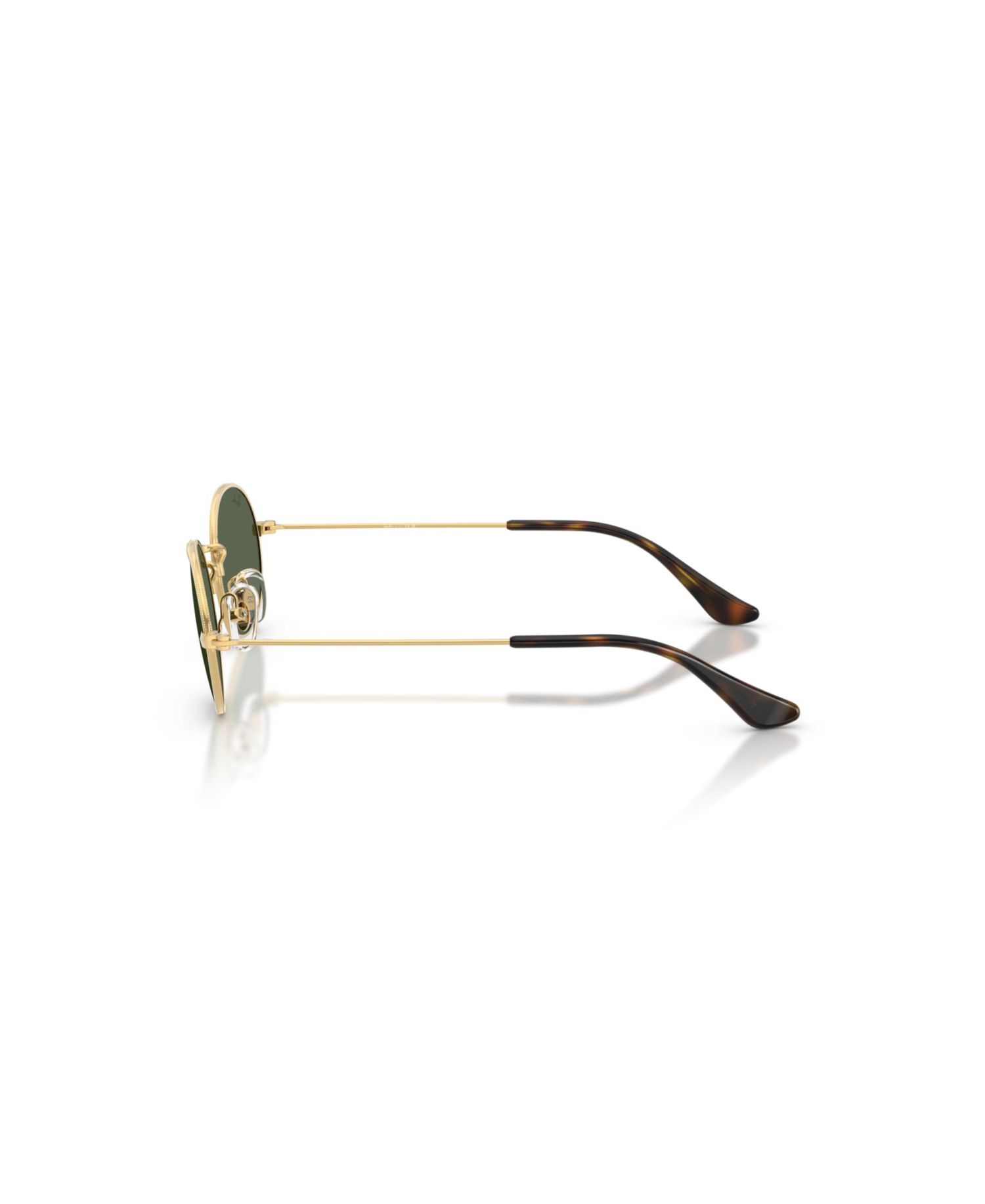 Kids' RB9645S Oval Metal Sunglasses with Adjustable Nose Pads