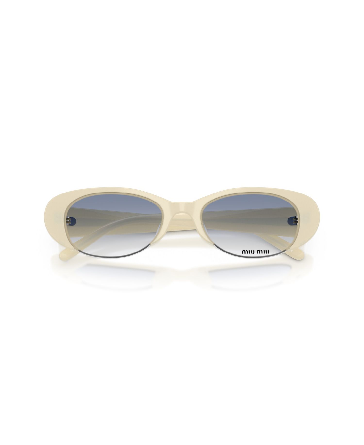 Women's Oval Gradient Sunglasses MU C05SU