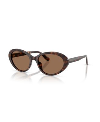 Women's Oval Tortoise Shell Print Sunglasses DG4570