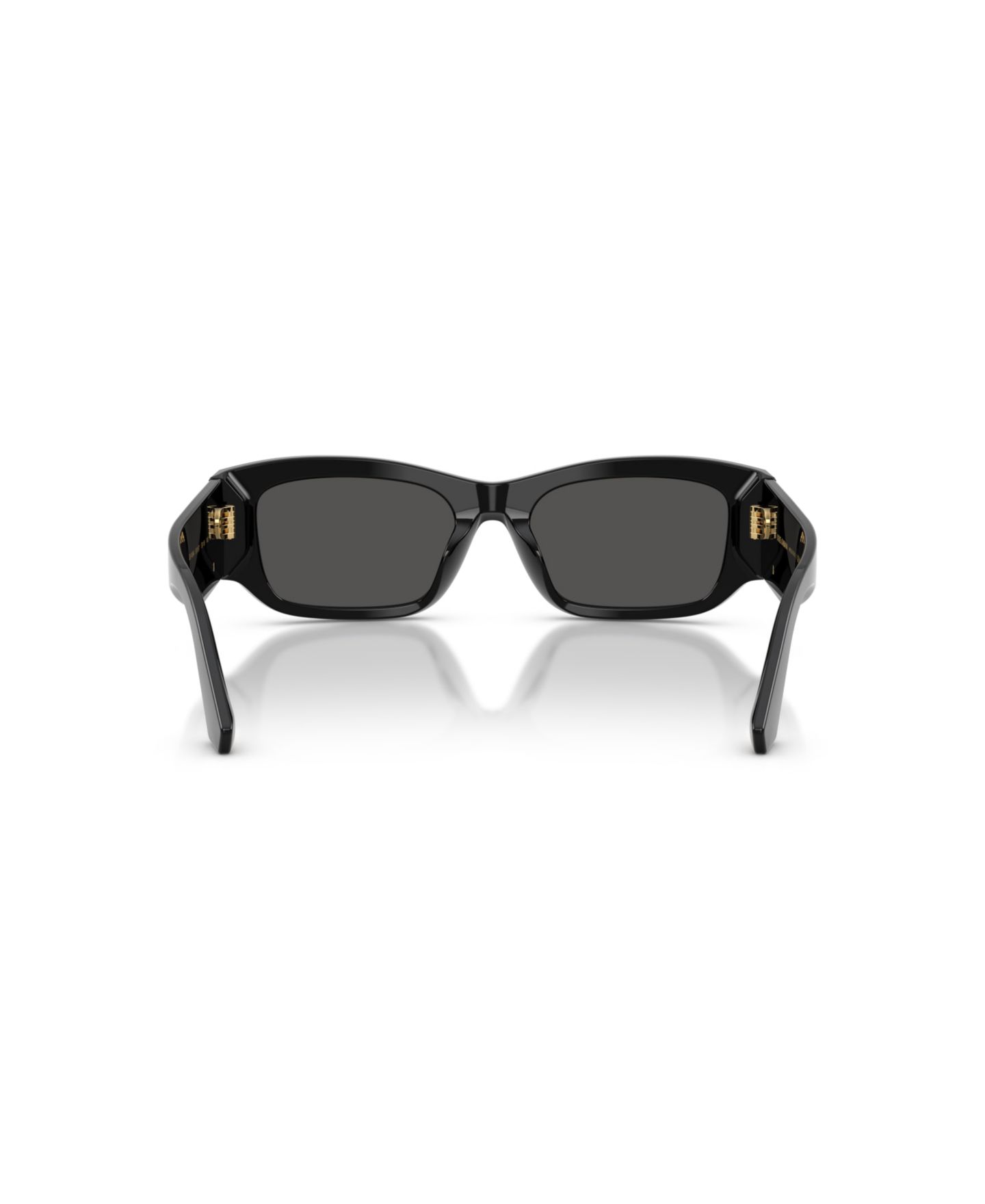 Женские солнцезащитные очки Dolce&Gabbana DG4564 прямоугольные, цвет: Чёрный — фото 4