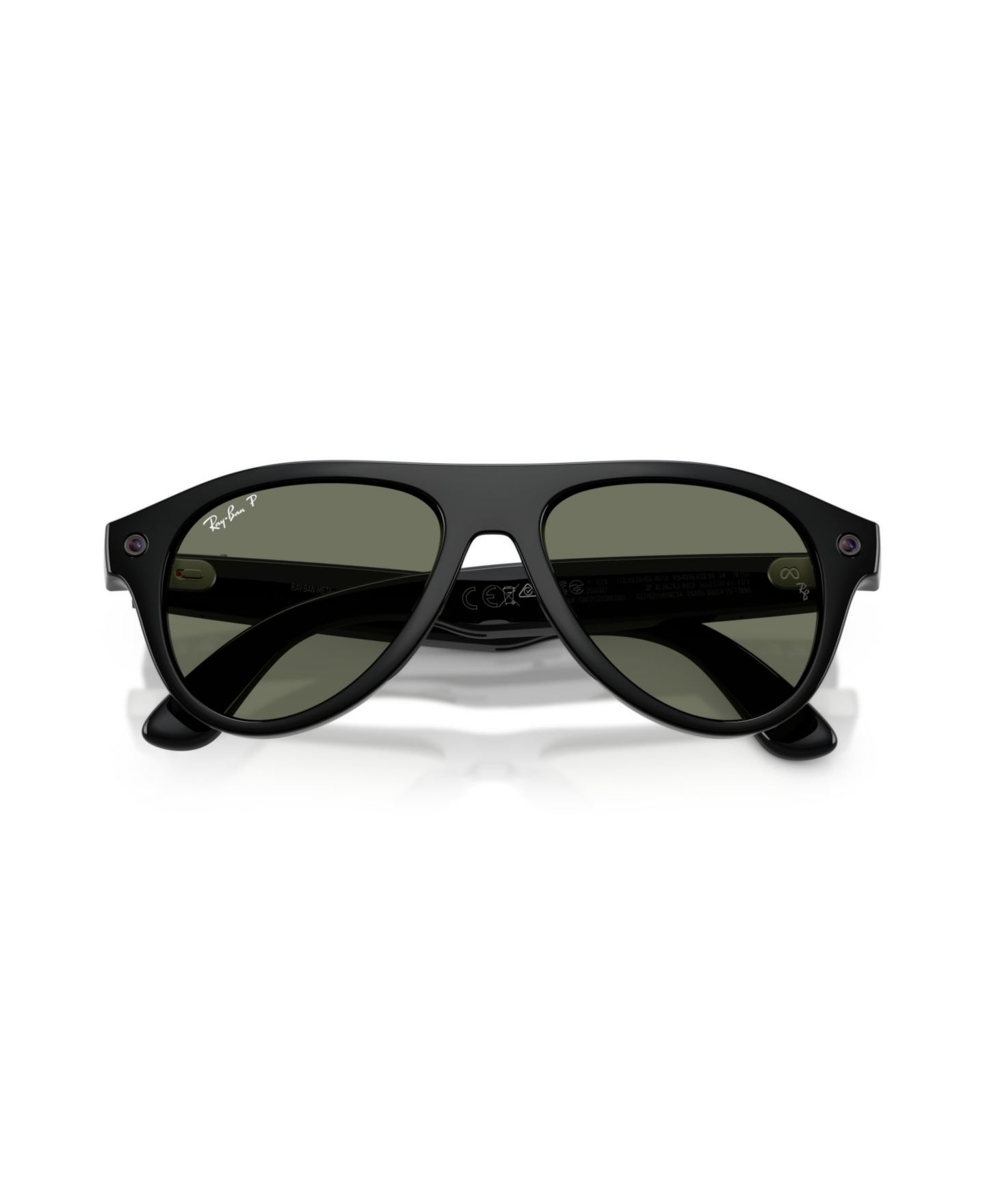 Поляризованные смарт-очки Ray-Ban Meta Gen 3 Aviator Fury RW4016 с ИИ, цвет: Блестящий — фото 5