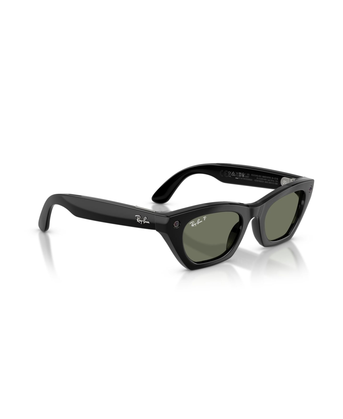 Поляризованные смарт-очки Ray-Ban Meta Gen 3 Cat-Eye Zena RW4015 унисекс с ИИ, цвет: Блестящий — фото 6