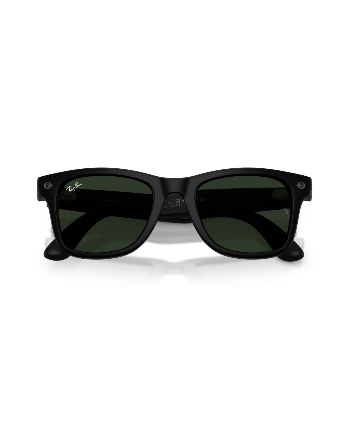 Солнцезащитные смарт-очки Ray-Ban Meta Gen 3 Wayfarer RW4011 с ИИ и линзами Transitions, цвет: Матовый чёрный — фото 7