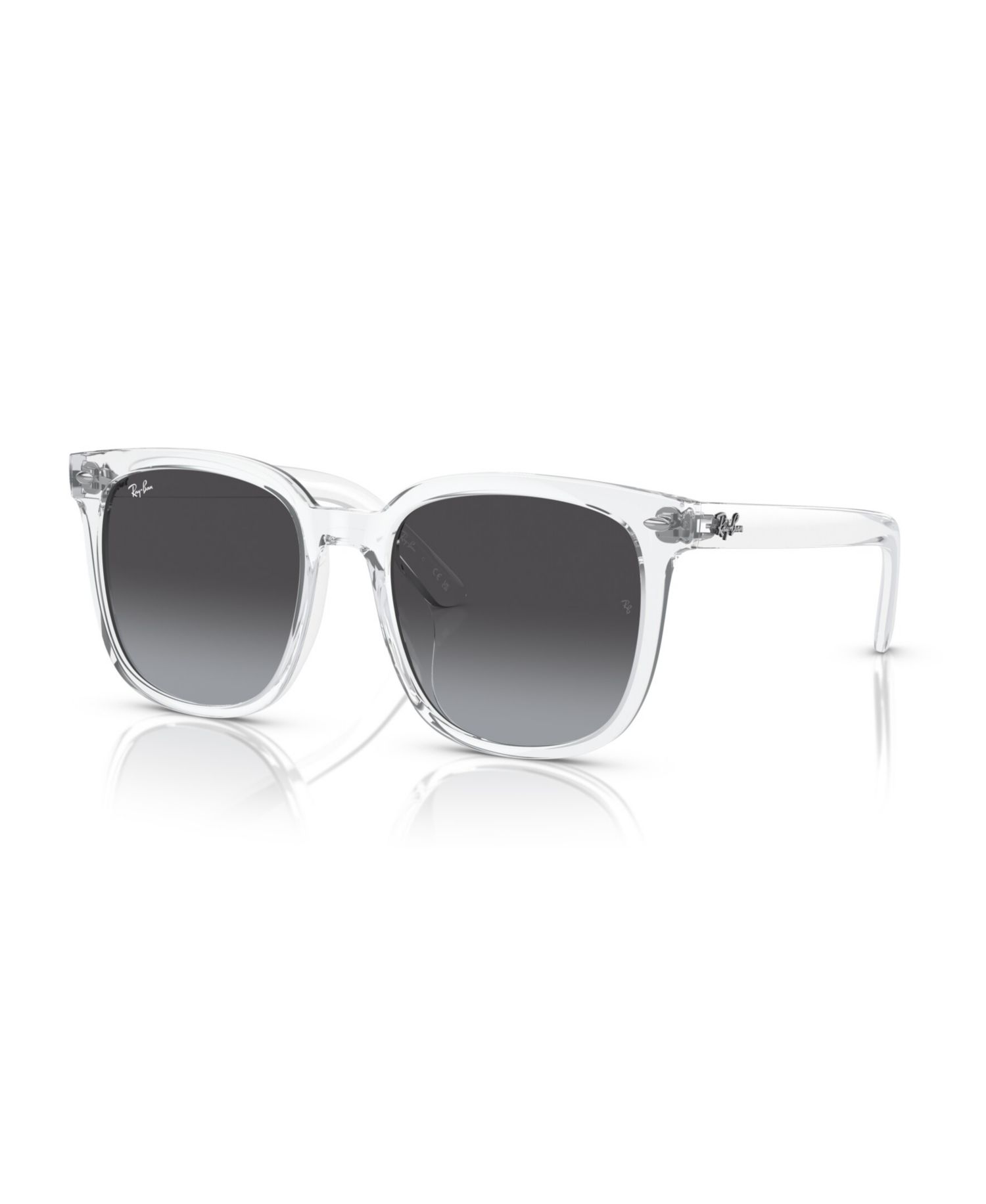 Square Transparent Gradient Sunglasses RB4401D