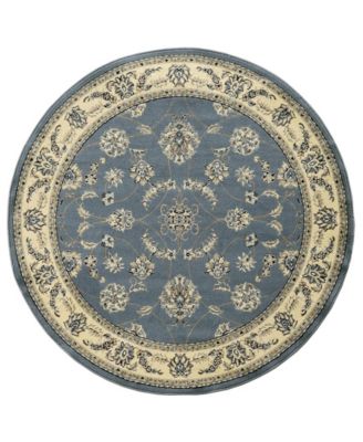 CLOSEOUT! Pesaro Isfahan 5'3"x5'3" Round Area Rug