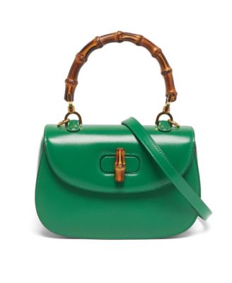 Women's Bamboo 1947 Small Leather Top Handle Bag