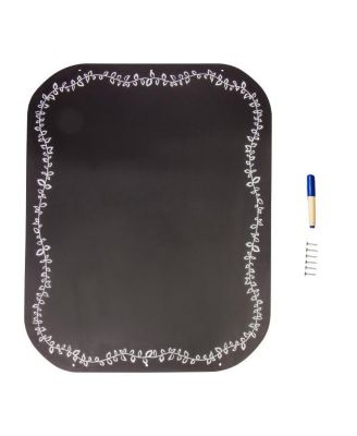 Chalkboard Panel Playset Attachment Kit, 14" x 16.5", with Weather-Resistant Chalk Holder, Ages 3+