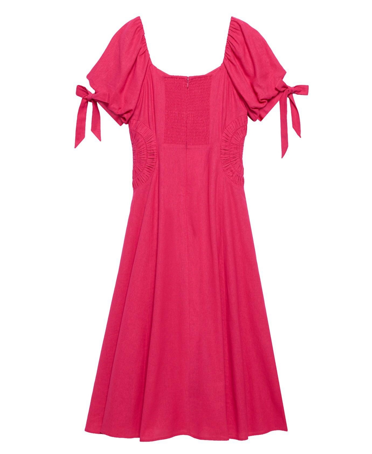 Mint Velvet Women's Linen Blend Tie Detail Maxi Dress