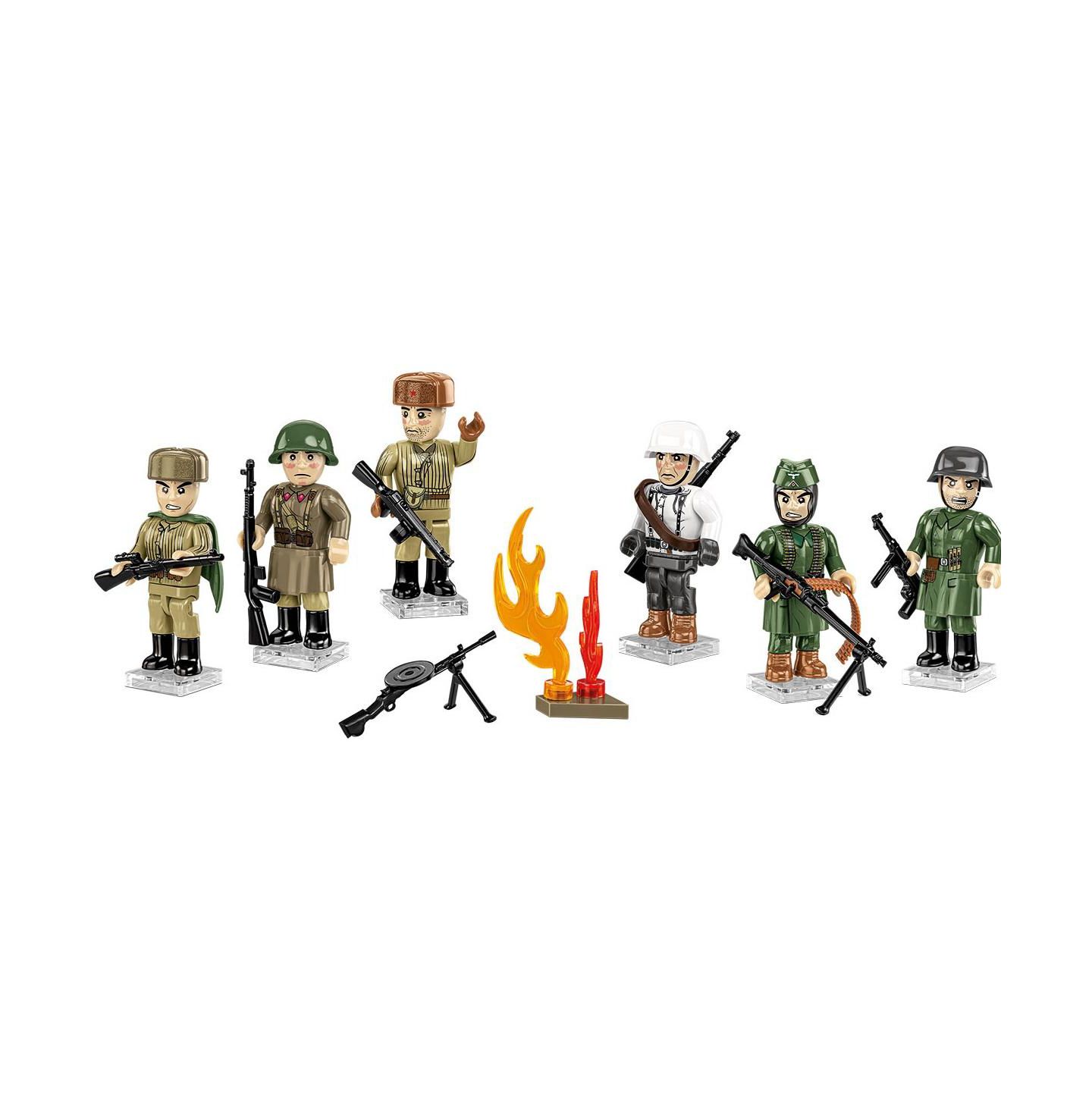 Детский конструктор COBI Historical Collection Wwii Battle of Stalingrad 76-Piece Building Set, Ages 5+ — фото 7