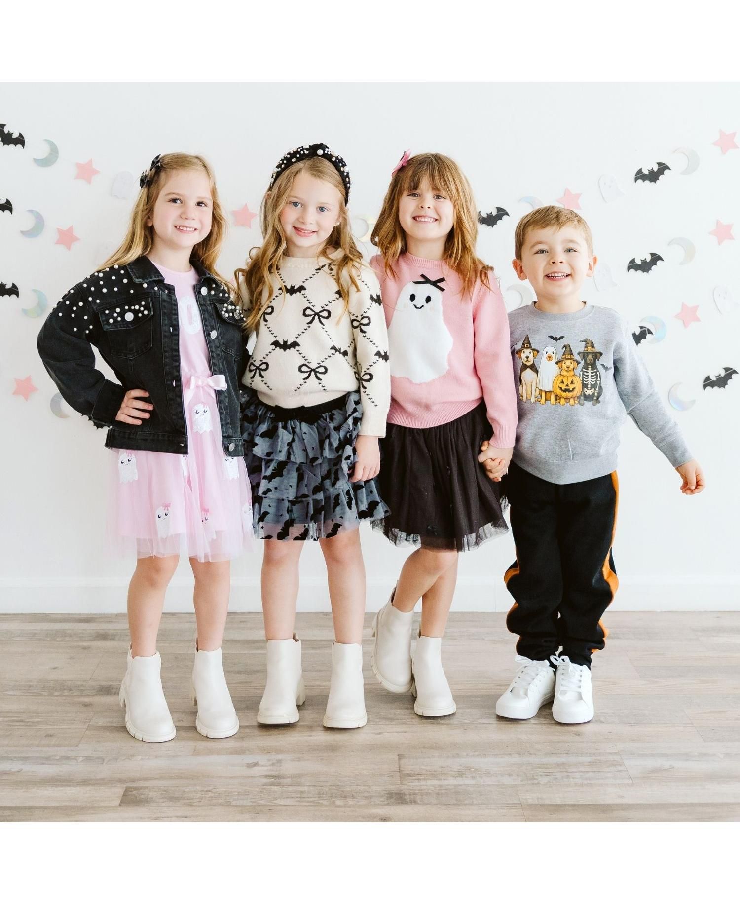 Big Girl's (10-12) Pearl Denim Jacket