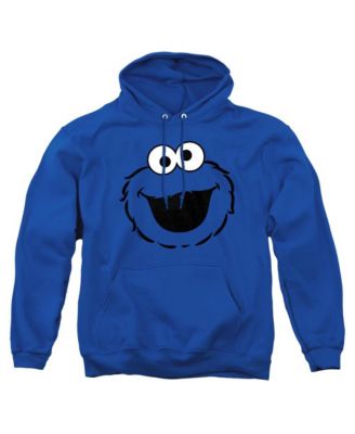 Men's Cookie Monster Full-Face Graphic Pull-Over Hoodie