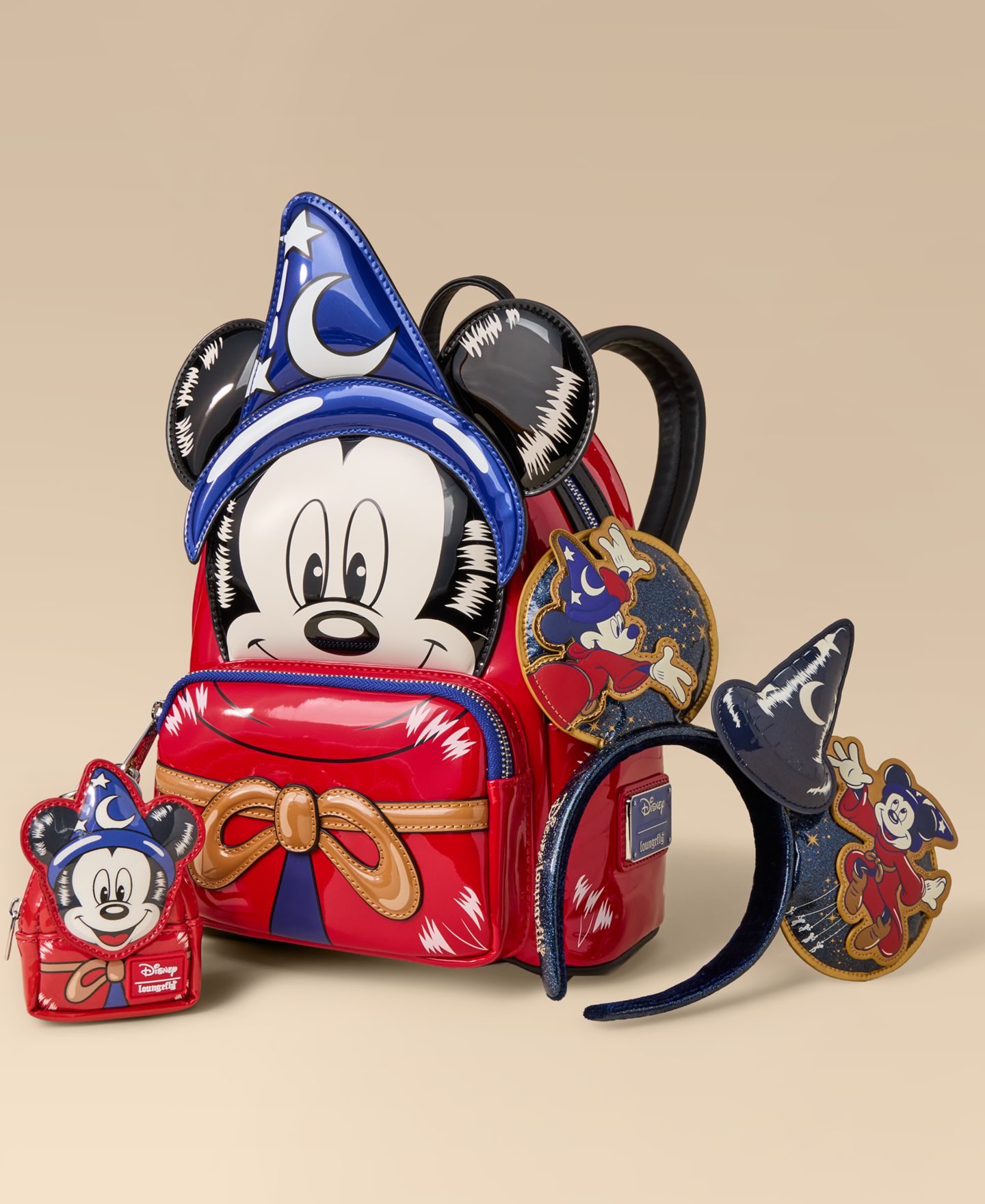 Женский брелок Loungefly Disney Macy's Sorcerer's Apprentice Mickey Bag Charm — фото 6