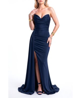 lace halter formal dress Sherri Hill Prom 56938 Entro main image 0