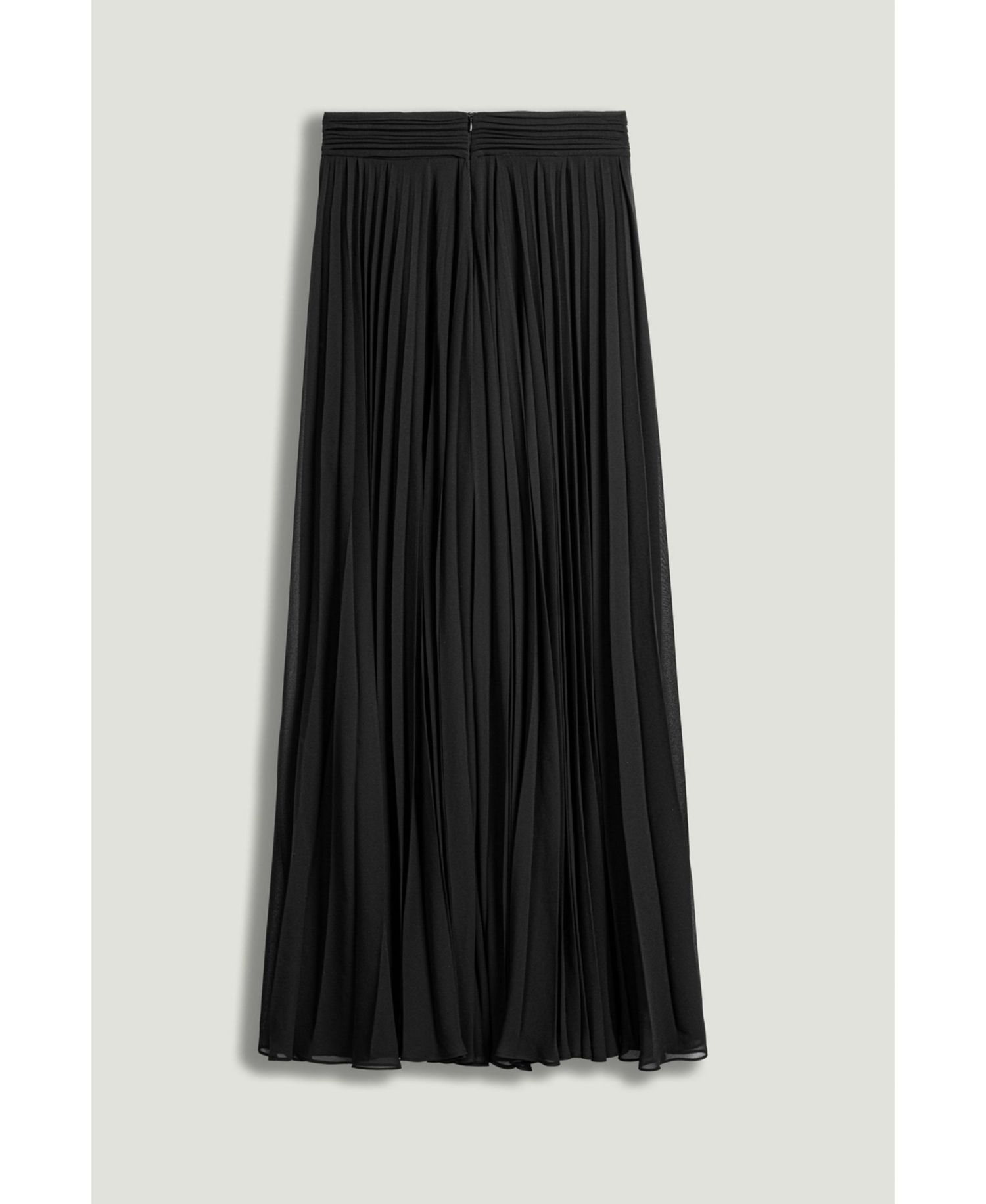 Women's High-Rise Pleated Chiffon Wide-Leg Pants