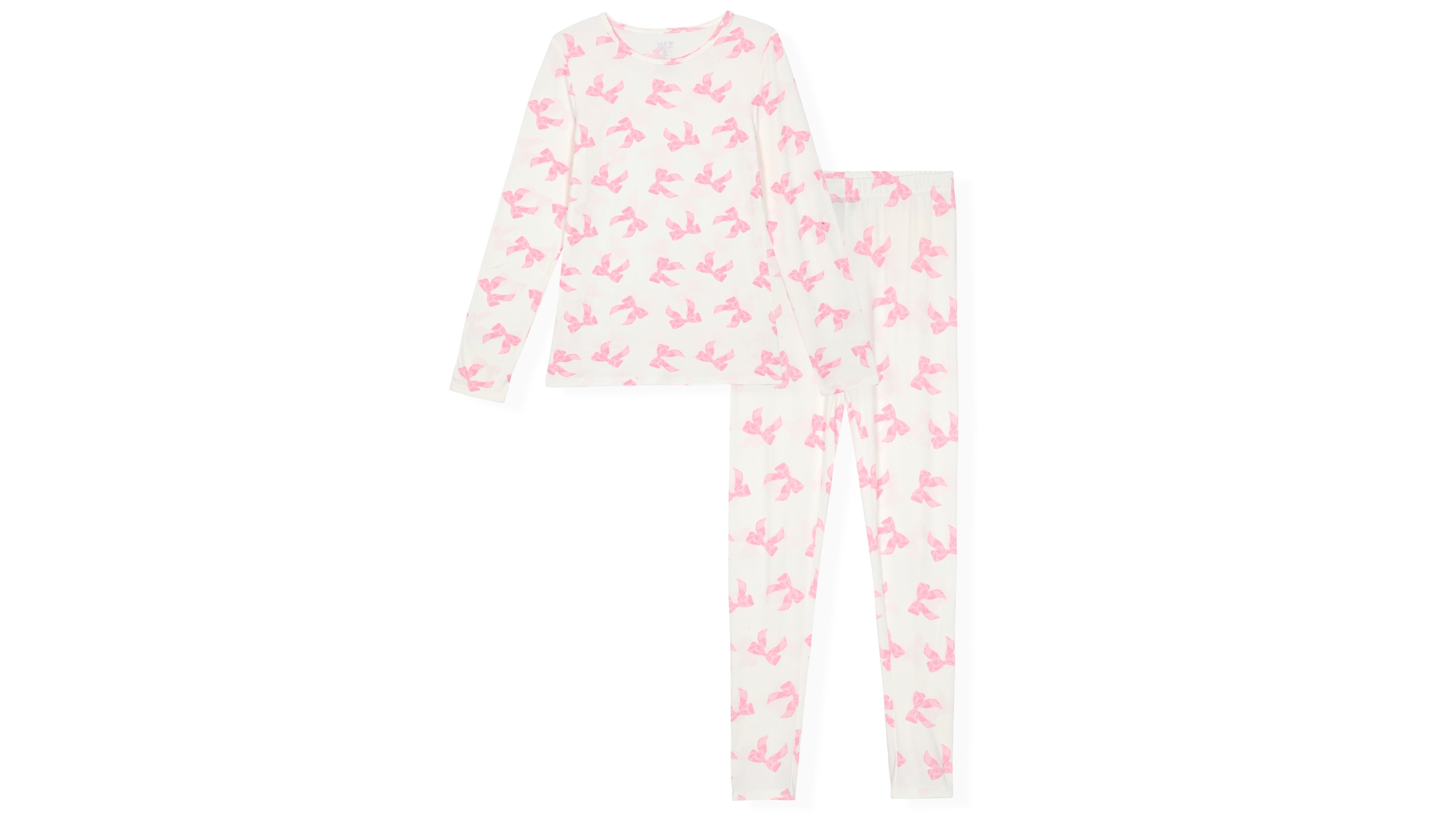 Max & Olivia Girls' 7-16 Cloud Nine Heat Retention Long-Sleeve Top and Leggings, 2-Piece Set