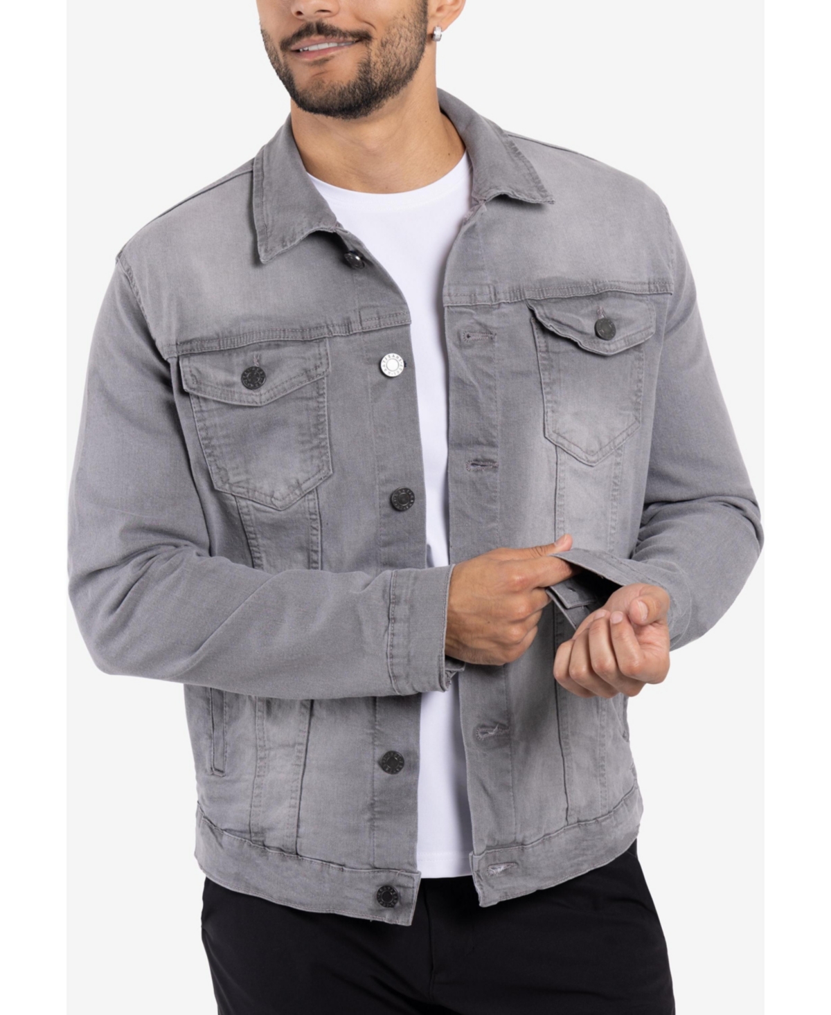 Men's Washed Denim Jacket