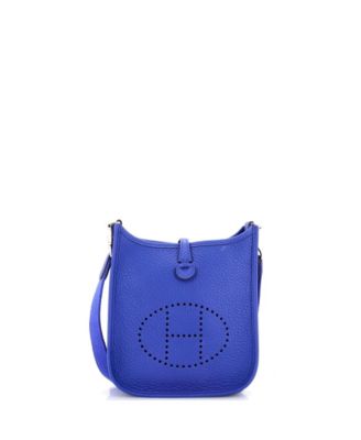 Pre-Owned HERMES Pre-Owned Hermes TPM Evelyne Bag Gen III Clemence