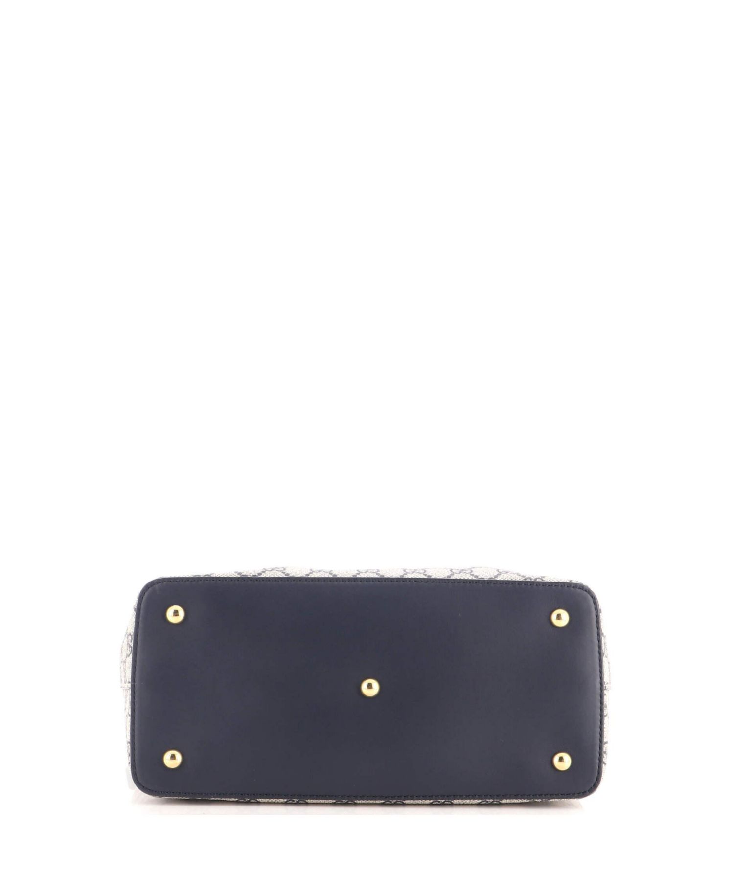 Signature Fold Over Medium Coated Canvas with Leather Tote