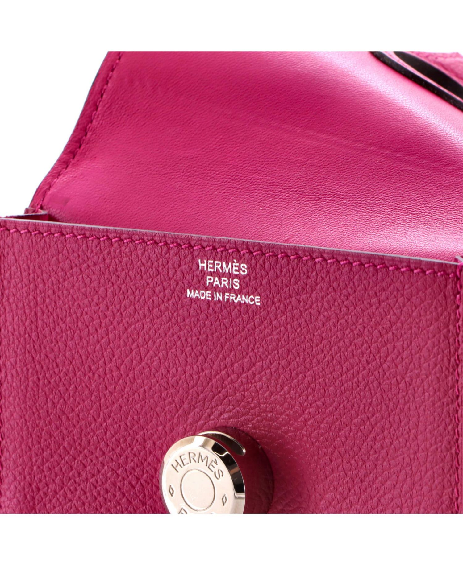 Pre-Owned HERMES Pre-Owned Hermes Dogon Card Holder Evercolor
