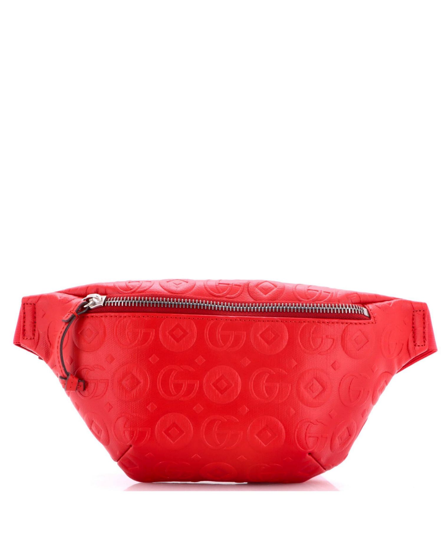 Kids' Embossed-Leather Belt Bag