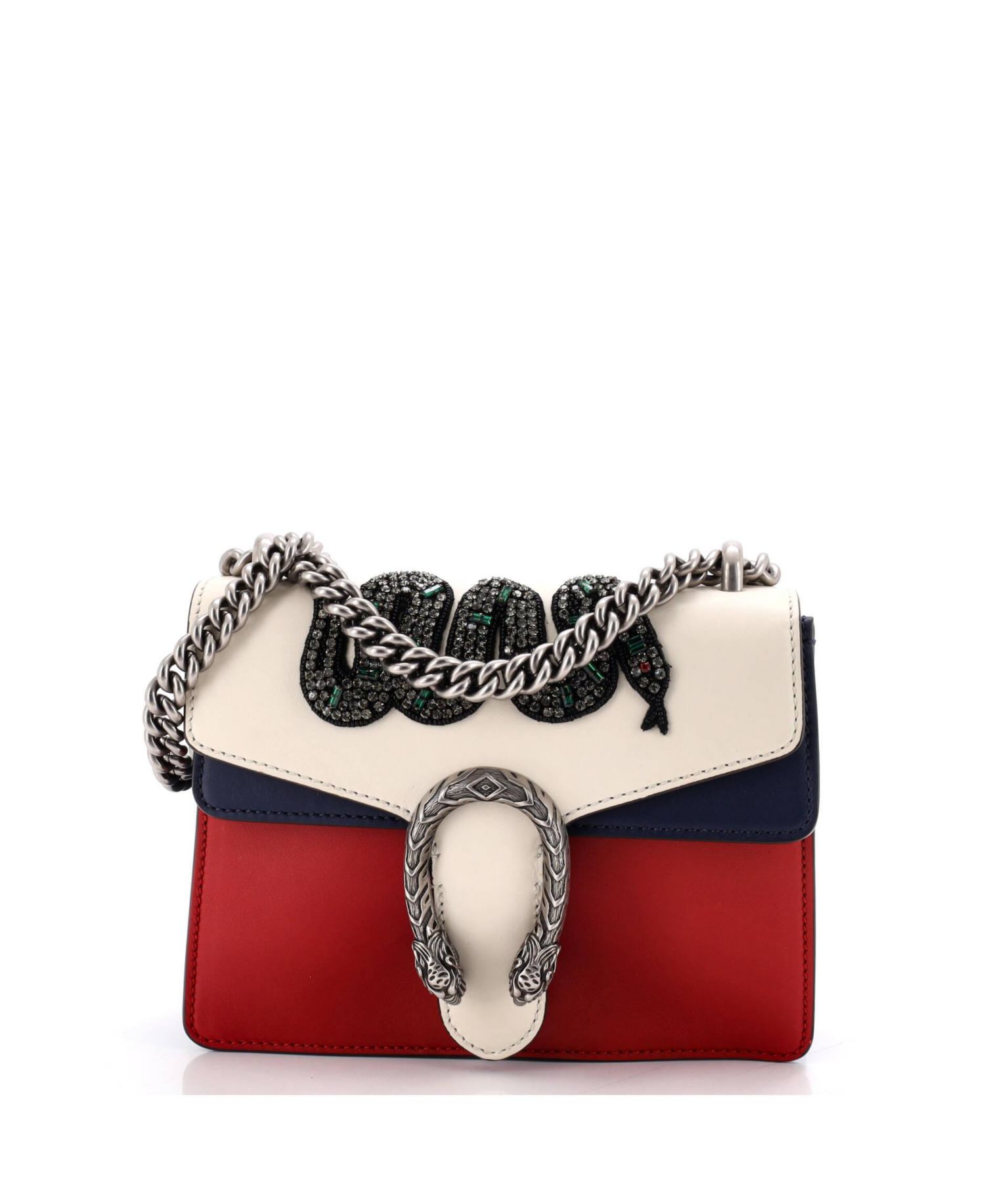 Mini Embellished Leather Dionysus Shoulder Bag