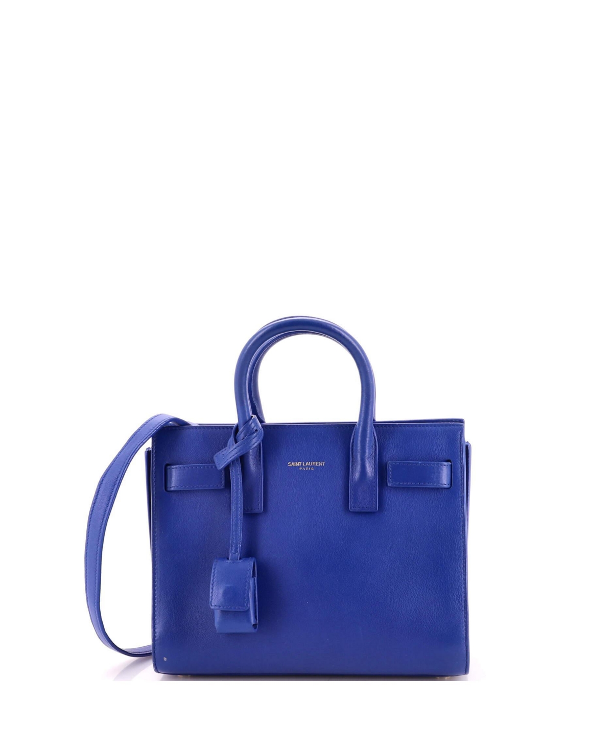 Pre-Owned Saint Laurent Nano Sac de Jour Bag Leather - Blue