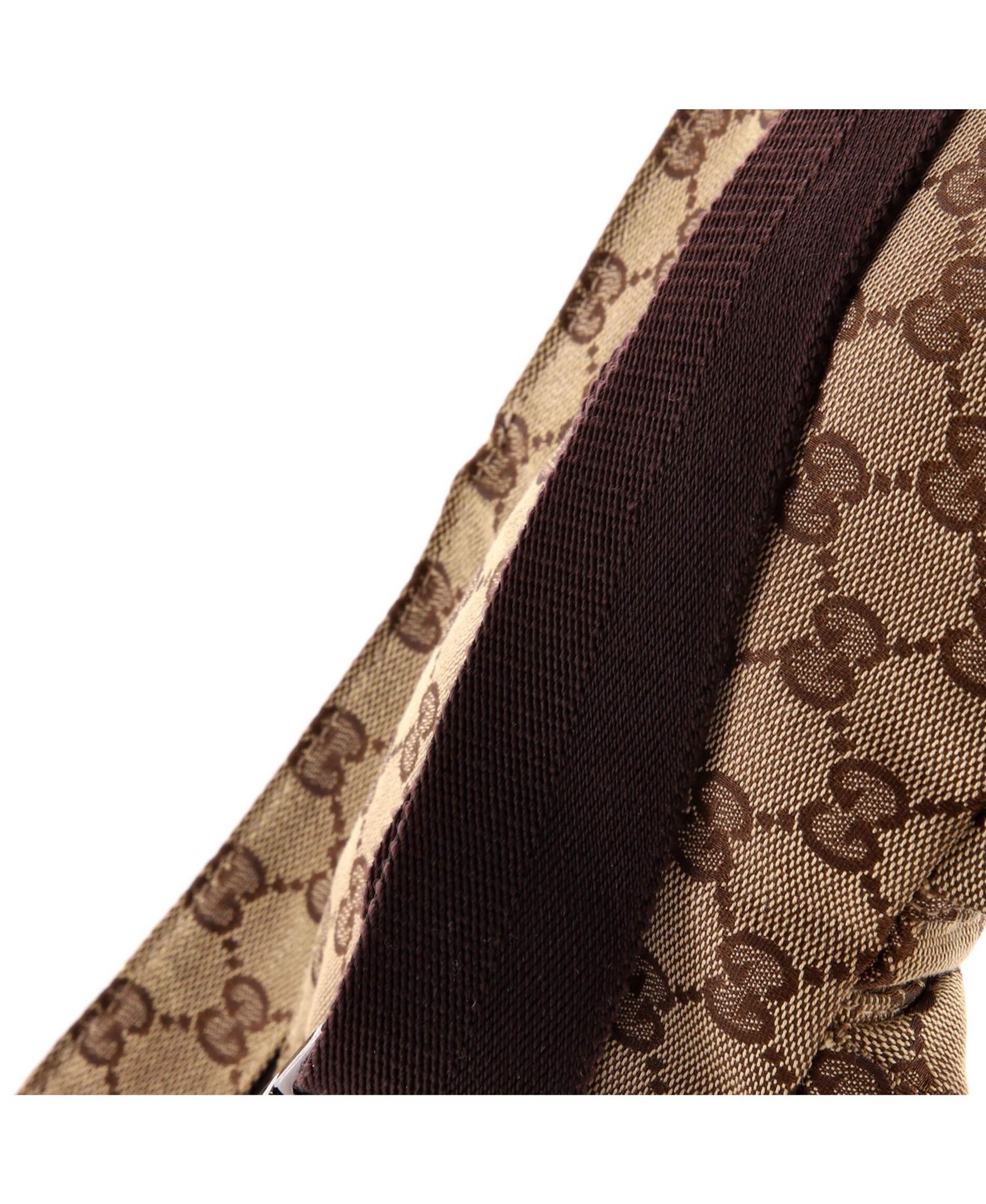 Vintage Double GG Canvas Belt Bag