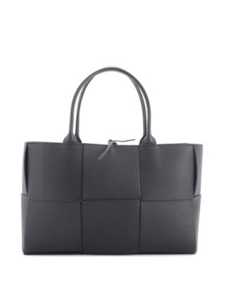 Arco Medium Intrecciato Leather Tote