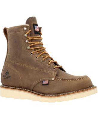 Men's Heritage 32 8-Inch Moc Toe Leather Work Boots