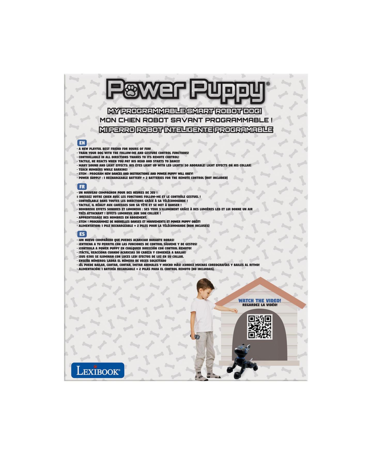 Программируемая радиоуправляемая робот-собака Lexibook Power Puppy — фото 7