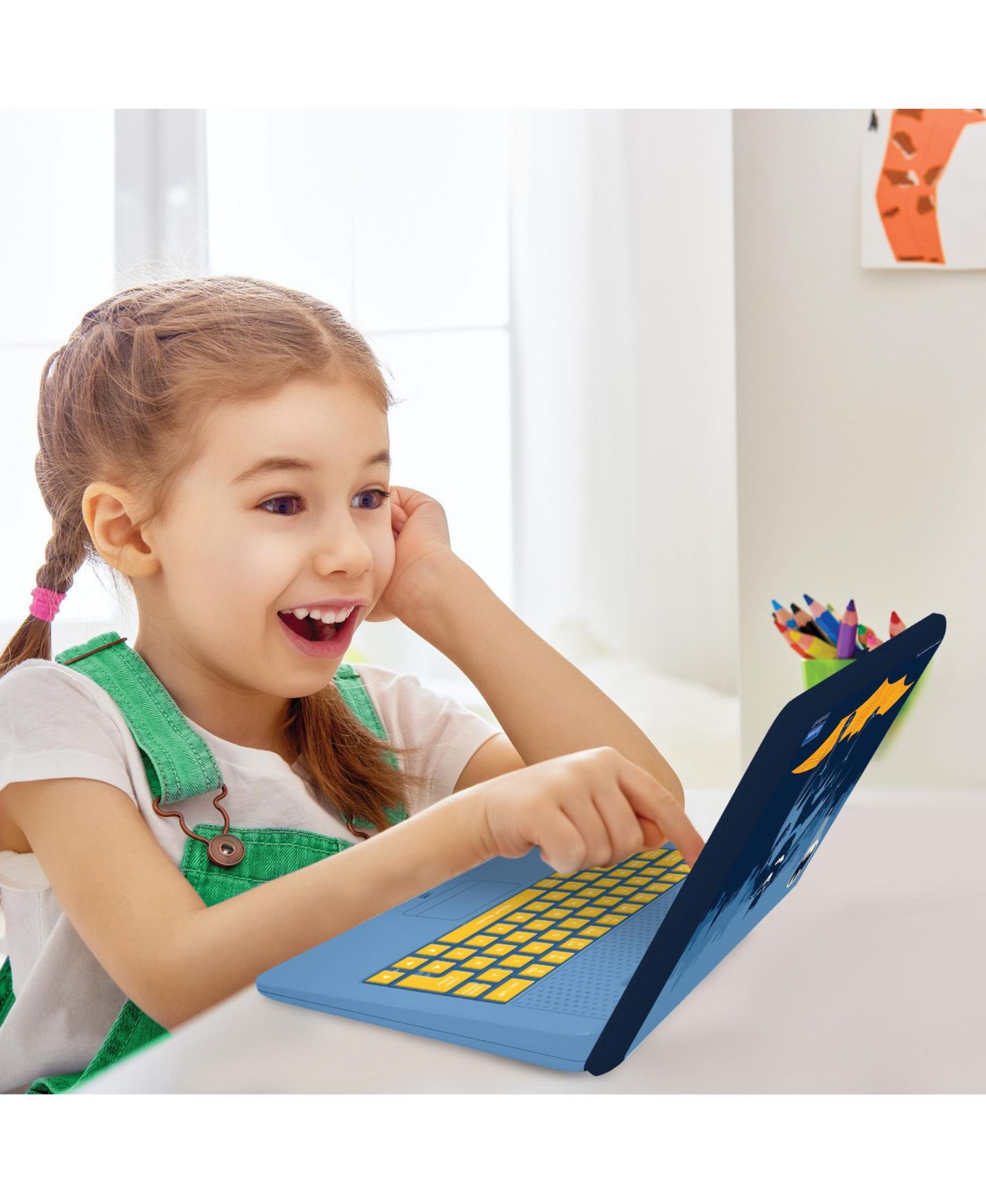 Детские игрушки Warner Batman Bilingual 124-Activity Educational Laptop, 2-Piece Set, Ages 3+ — фото 3