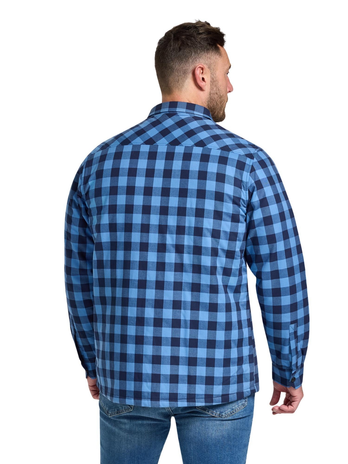Raging Bull Men's Long Sleeve Quilted Shacket