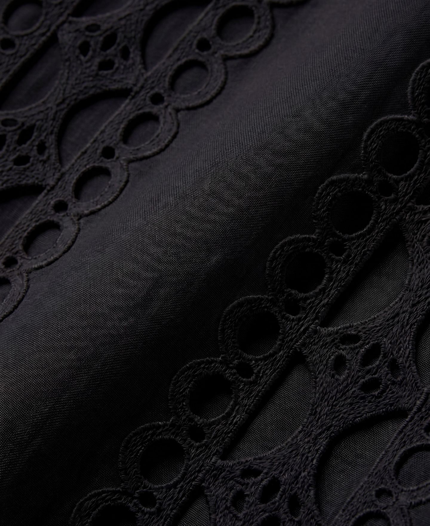 Женское платье Modenaire Sleeveless High-Neck Lace Overlay Maxi, цвет: Чёрный — фото 9