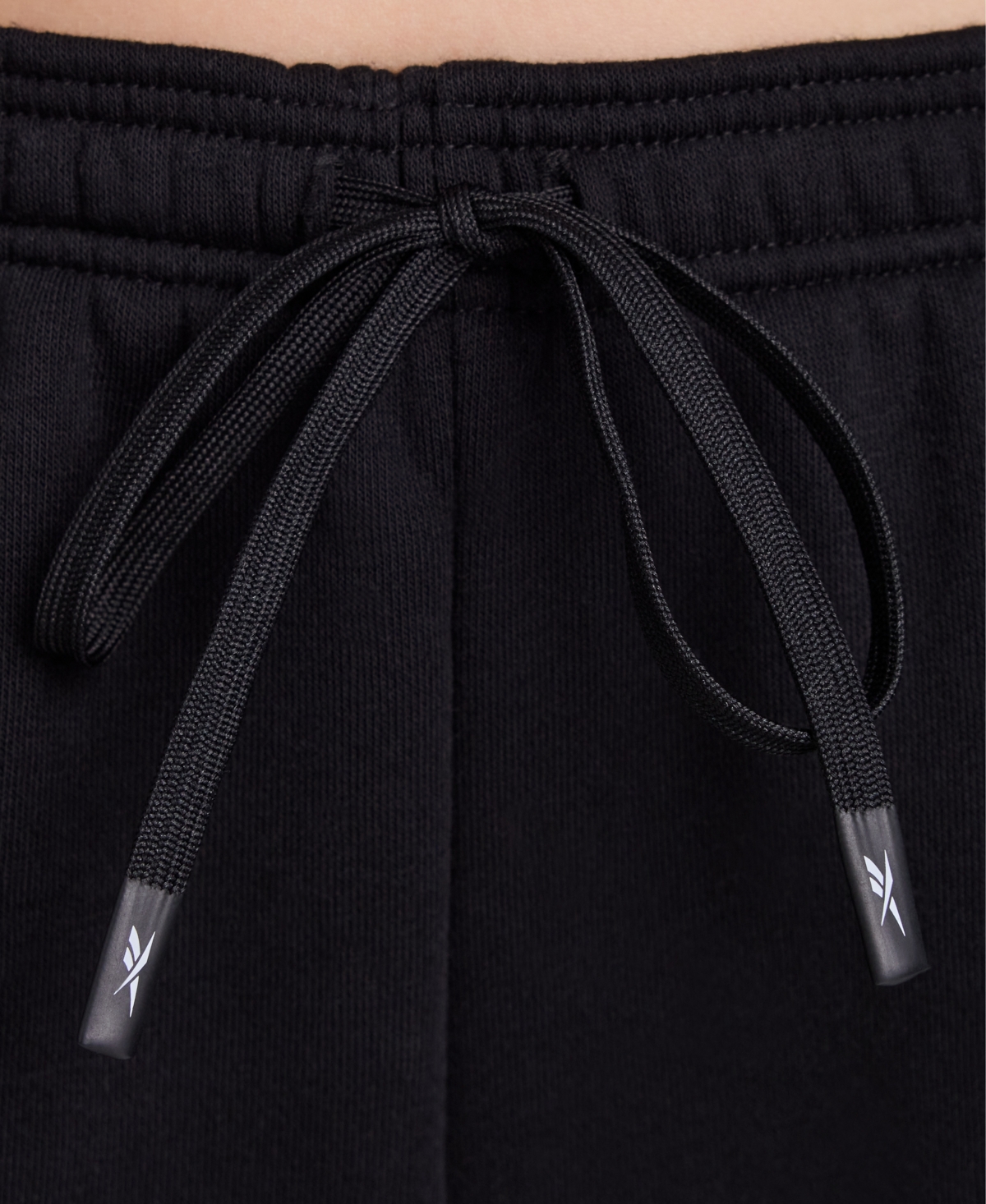 Reebok Women's Small Logo Mid-Rise Flare Pants